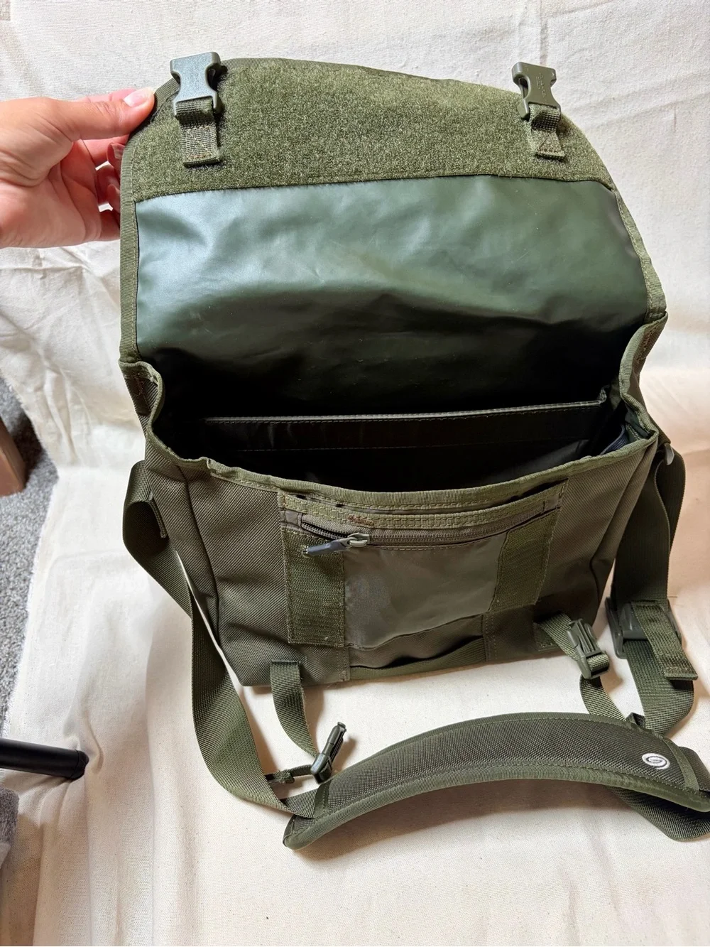 Timbuk2 Olive Green Messenger Camera Bag